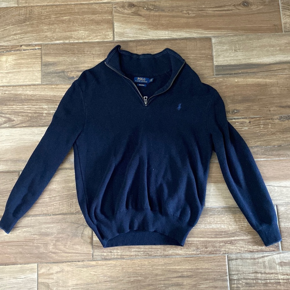 Mens polo sweater